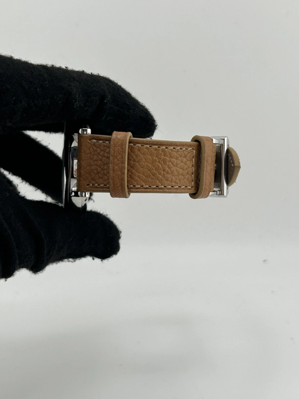 Iwc Portofino Automatic 37 Silver Dial on Caramel Leather Strap Ref. IW458601 Complete 2023 view 5