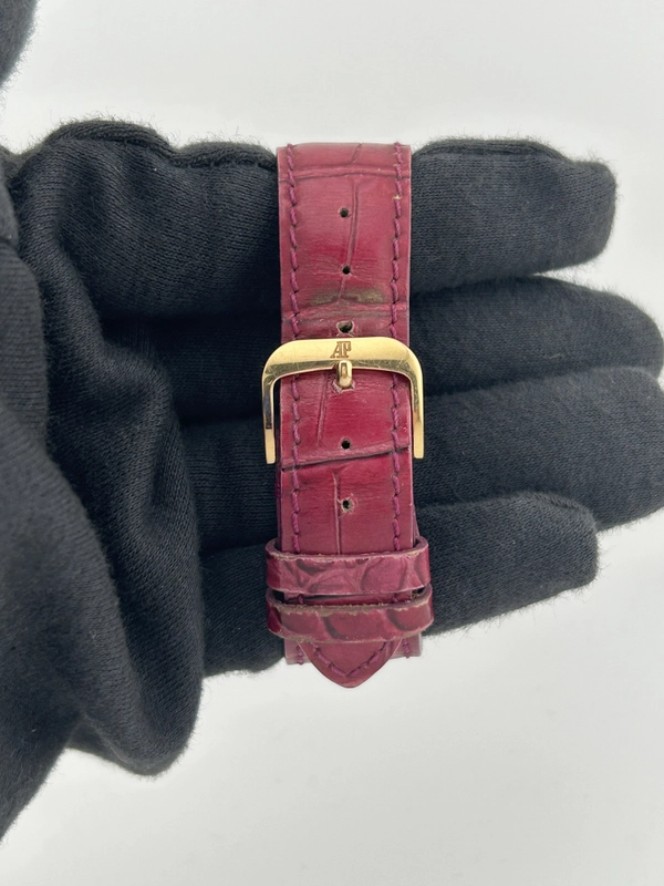 Audemars Piguet Jules Audemars Silver Dial on Am Leather Strap Ref. 151030R view 4