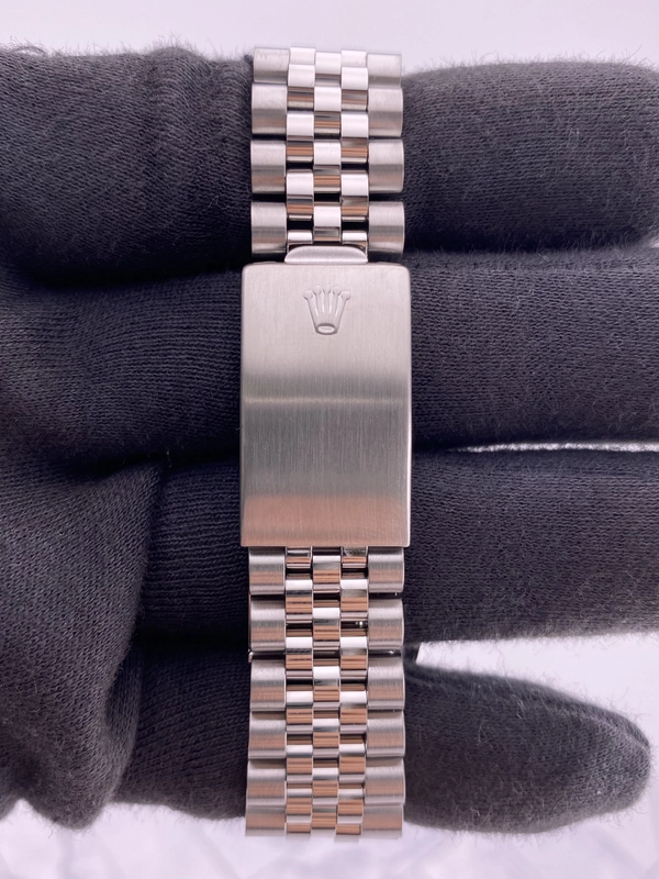 Rolex Datejust Silver Stick Dial on Jubilee Ref. 16030 view 4