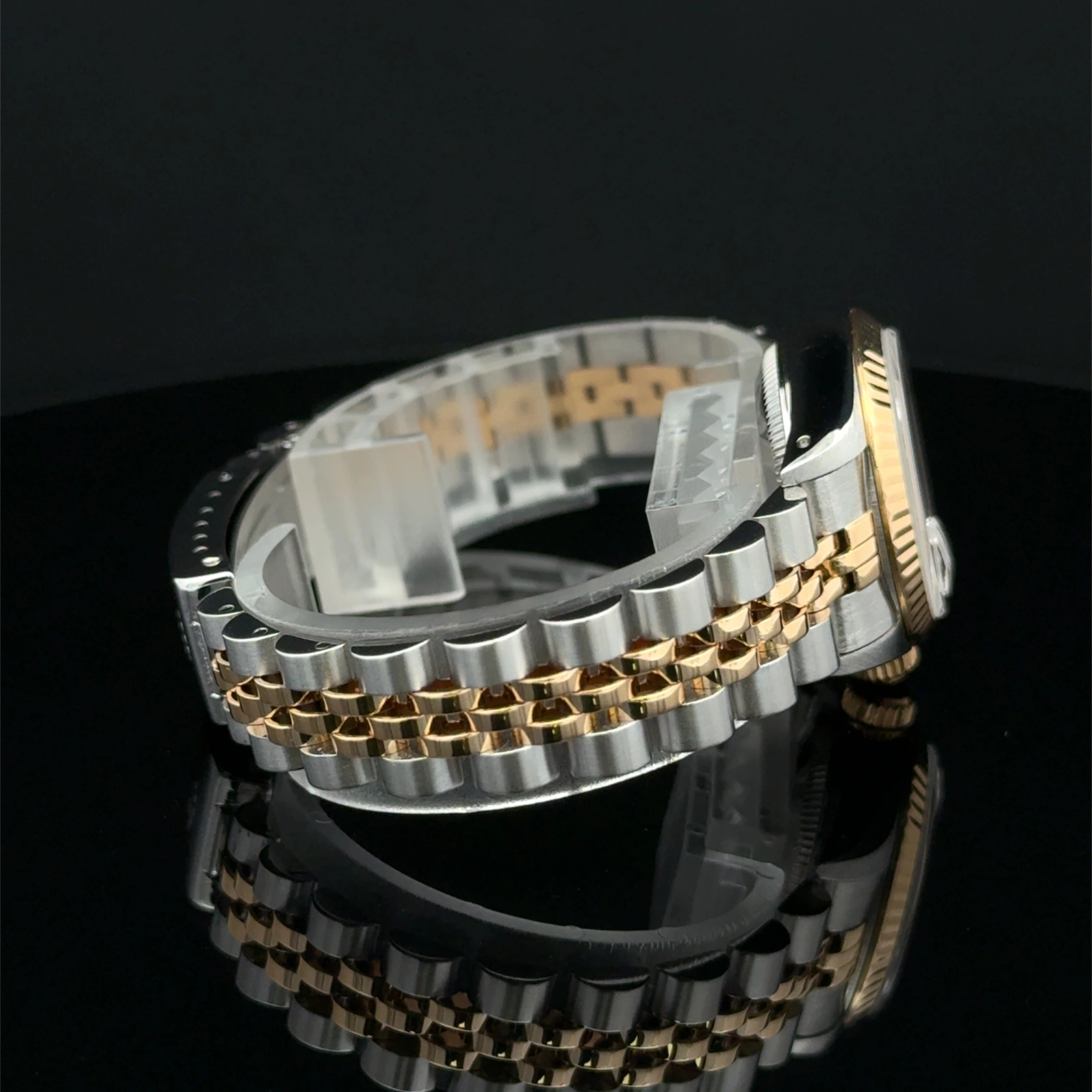 1991 Rolex Datejust Lady Silver Dial Jubilee Bracelet 69173 Stainless Steel & Yellow Gold — image 3