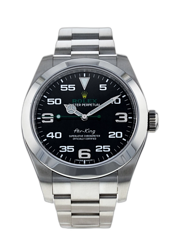 Rolex Airking Black Dial on Oyster Ref. 116900 Card 2019
