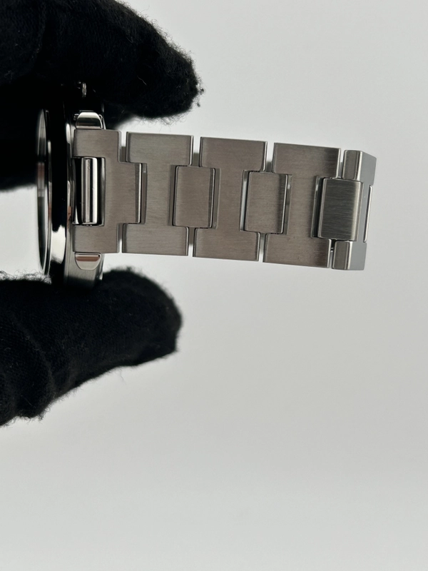 Cartier Pasha C Black Dial on Stainless Steel Bracelet Ref. W31043M7 view 5