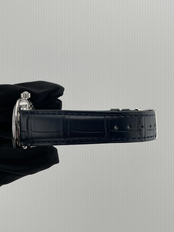 Blancpain Women Black Dial on Generic Leather Ref. 3760-1130-52B Complete 2012 view 5