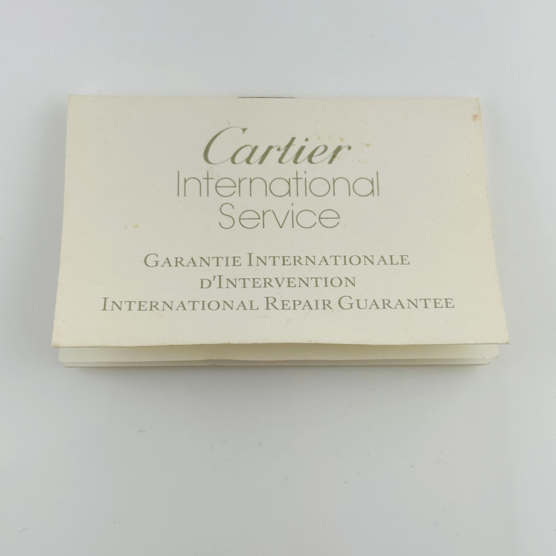 Cartier Must 21 Silver Dial on 2 Tone Bracelet Ref. W10050F4 Papers 1999 view 2