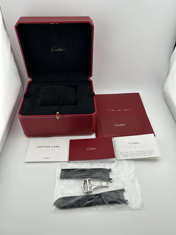Cartier Pasha de Cartier 41 Anthracite Dial on Stainless Steel Bracelet Ref. WSPA0026 Complete 2022 view 7