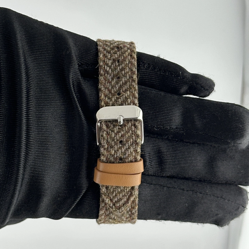 Rolex Oyster Perpetual Champagne Stick Dial on Am Fabric Ref. 6549 1956 view 2