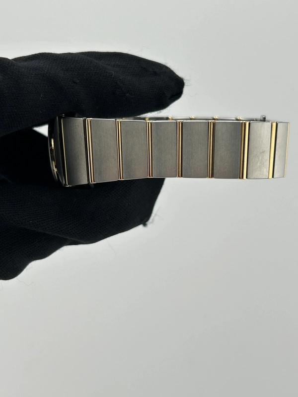 Omega Constellation Gold Dial on Yellow Gold And Stainless Steel Bracelet Ref. 123.20.27.60.08.001 view 5