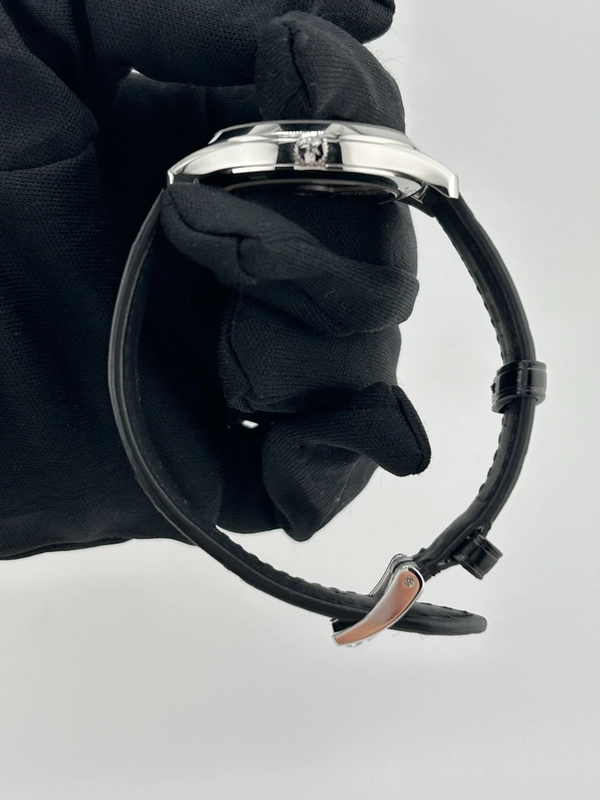 Zenith Elite Ultra Thin Lady White Dial on Black Leather Strap Ref. 03.2310.679 view 6