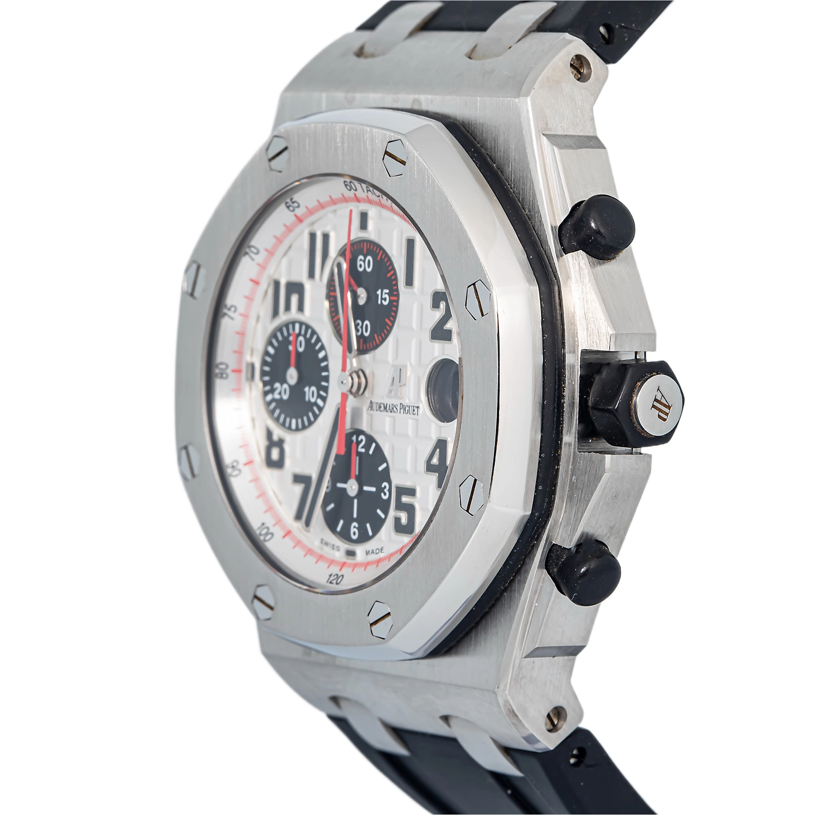 Audemars Piguet Royal Oak Offshore Chronograph Volcano Model 26170ST.OO.D101CR.02 Rubber Stainless Steel White Automatic 42mm — image 3