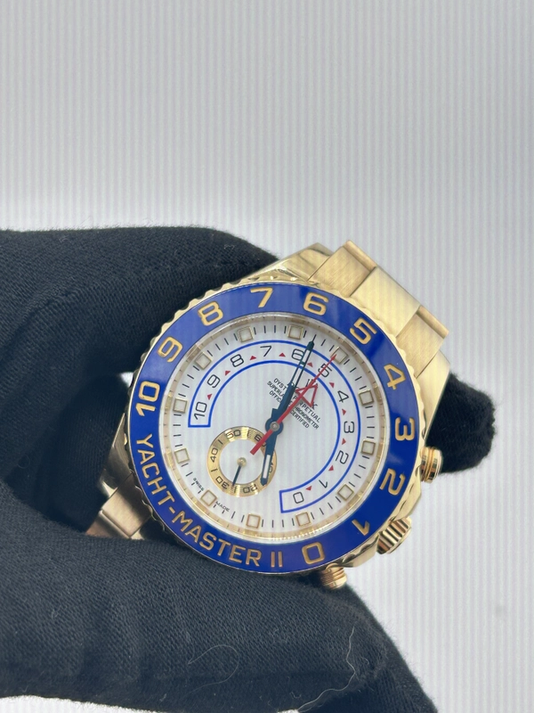 Rolex Yacht-Master II White Dial on Oyster Ref. 116688 Card 2017 view 2