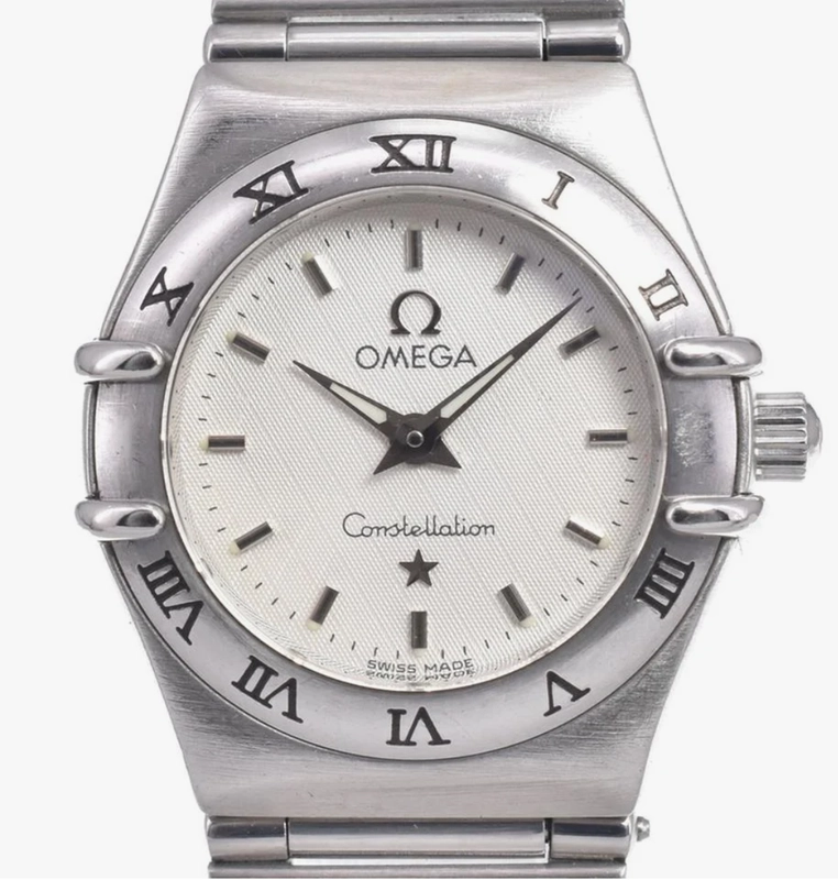 Omega Constellation White Dial on Stainless Steel Bracelet Ref. 1562.3