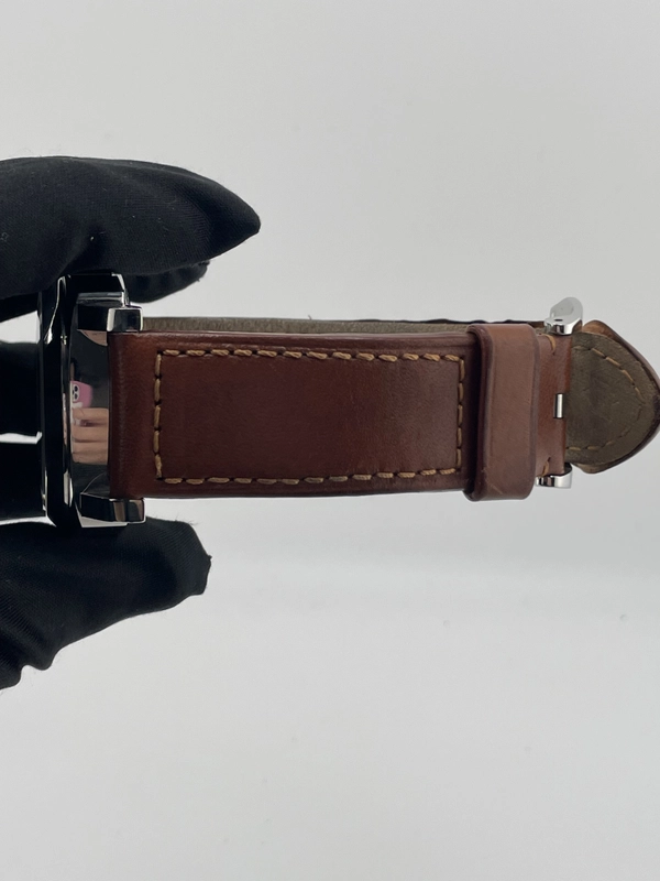 Panerai Luminor Marina Black Dial on Brown Leather Strap Ref. PAM00111 view 5