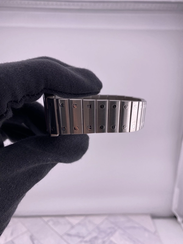 Cartier Santos Silver Dial Ref. 2823 view 4