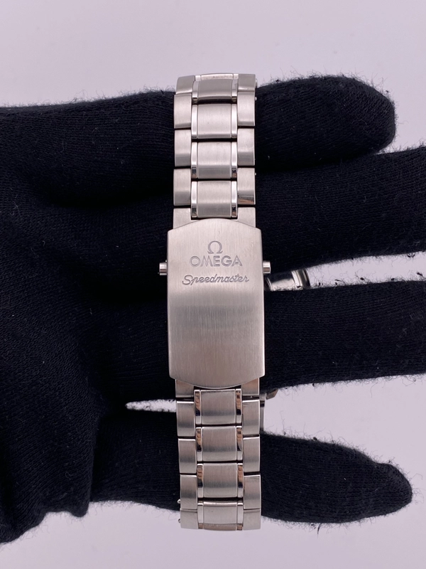 Omega Speedmaster Date/Day‑Date Silver Dial on Stainless Steel Bracelet Ref. 3211.30 Card 2011 view 4