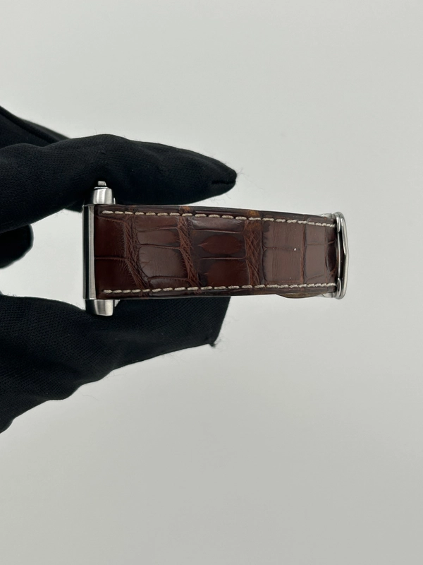 Cartier Tank Française XXL Chronoreflex Cream Dial on Brown Leather Strap Ref. W5101455 Papers view 4