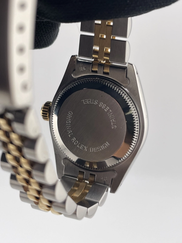 Rolex Datejust White Roman Dial on D Link Jubilee Ref. 69173 view 5