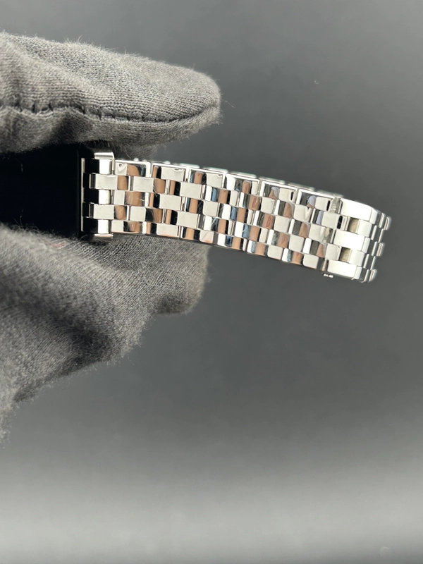 Cartier Santos Demoiselle White Roman Numerals Dial on Stainless Steel Bracelet Ref. W25064Z5 Manuals Only view 5