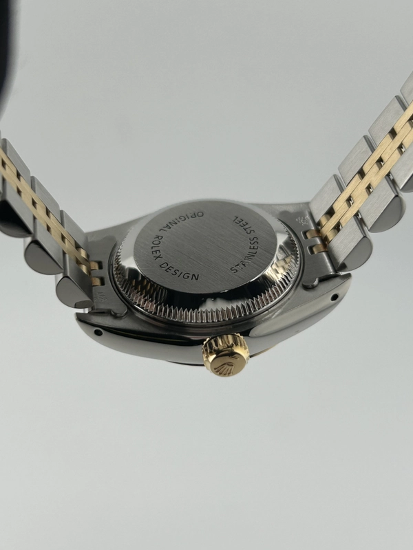 Rolex Datejust Lady Champagne Stick Dial on Jubilee Ref. 69173 Papers 1993 view 7