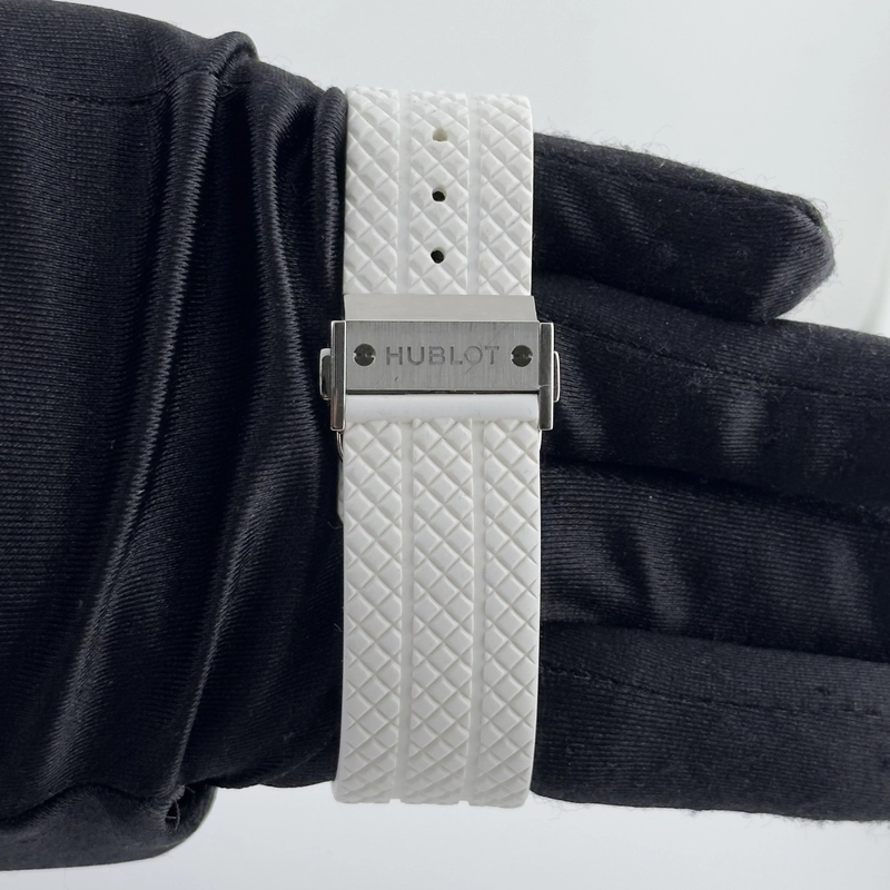 Hublot Big Bang White Dial on Rubber Strap Ref. 301.SE.230.RW.114 Card Open Date view 4