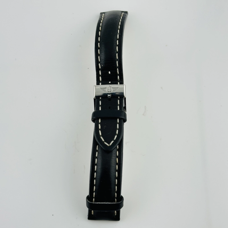 Breitling Colt Chronograph Black Arabic Numerals Dial on Stainless Steel Bracelet Ref. A13035.1 Complete 1996 view 2