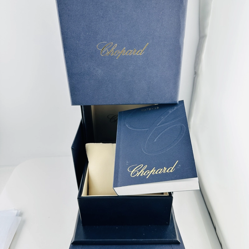 Chopard Happy Sport The First Silver Roman / Moving Diamonds Dial on Stainless Steel Bracelet Ref. 278610-3001 Manuals Only view 7
