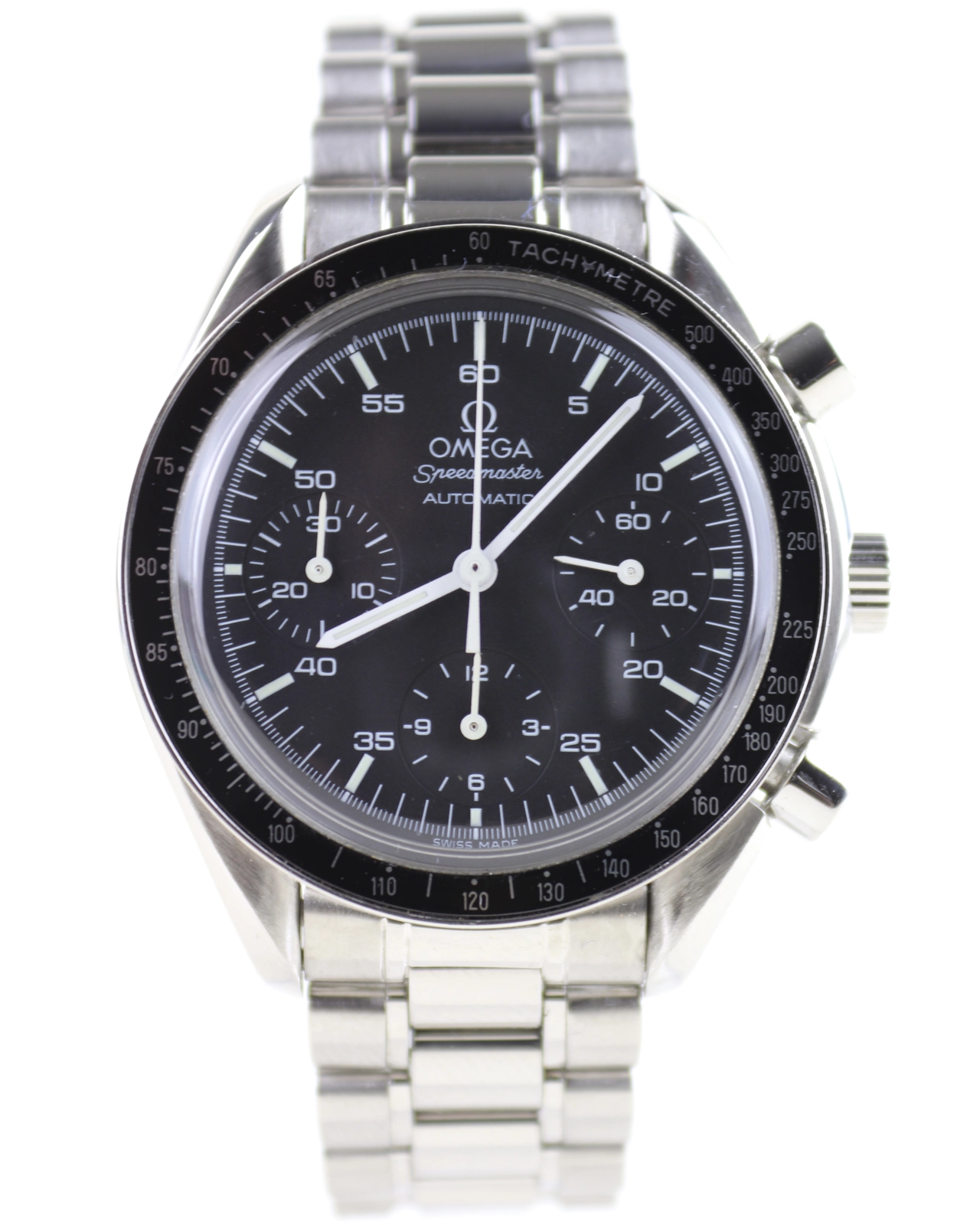Omega Speedmaster Black Dial on Stainless Steel 351050 Complete — image 2