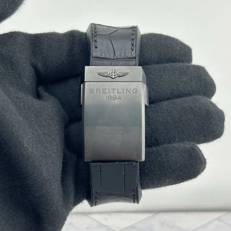 Breitling Bentley B06 Black Mop Dial on Rubber Strap Ref. MB061113/BE60 Card 2016 view 4