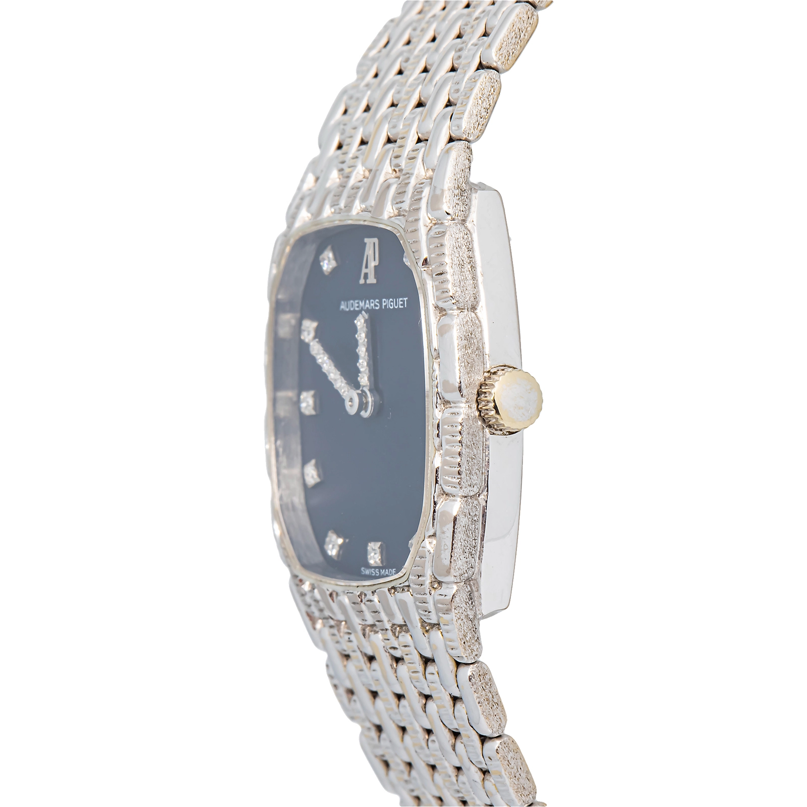 Audemars Piguet Mini Cobra 4126BC Bracelet 18K White Gold Blue Manual Winding 22MM — image 3