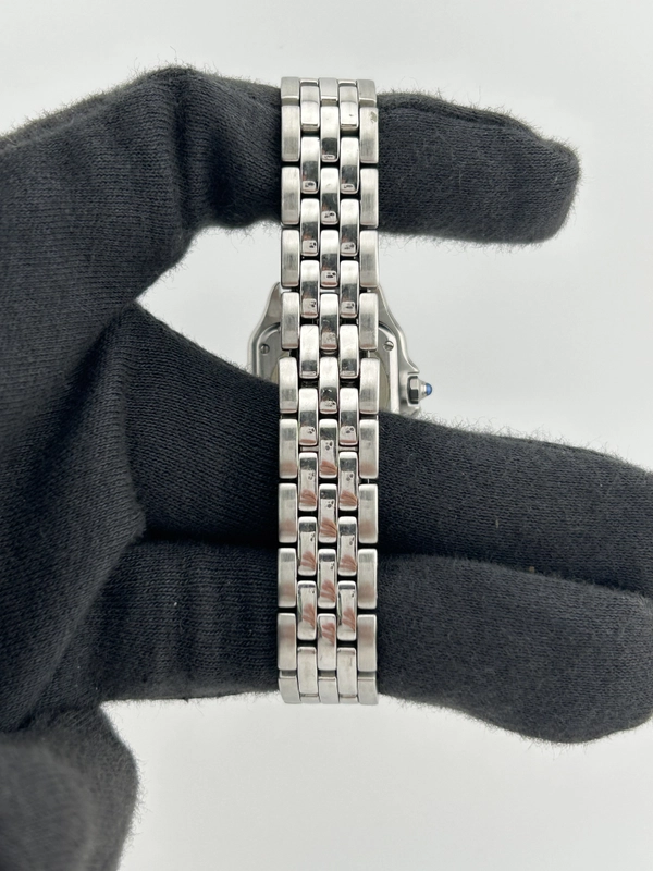 Cartier Panthere White Roman Numerals Dial on Stainless Steel Ref. W25033P5 view 4