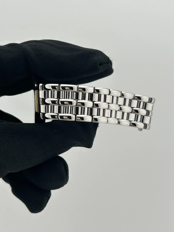 Omega De Ville White Dial on Stainless Steel Bracelet Ref. 396.1016 view 5