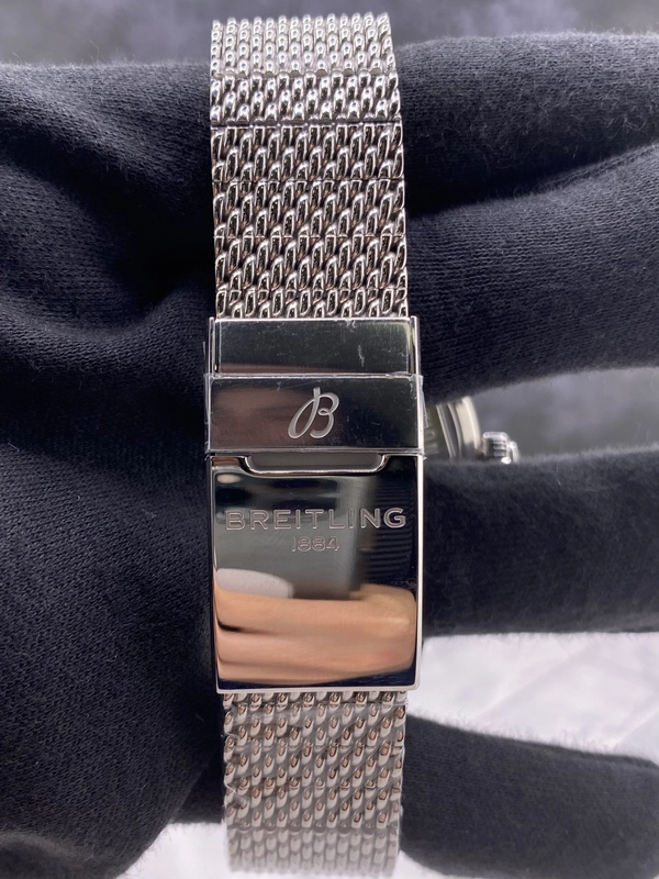 Breitling Superocean H√©ritage II Chronograph Black Dial on Bracelet Ref. U13313121B1A1 Card 2026 view 4