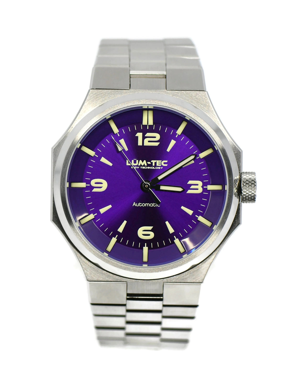 Lum-Tec E4 Eclipse Stainless Steel Watch — image 1