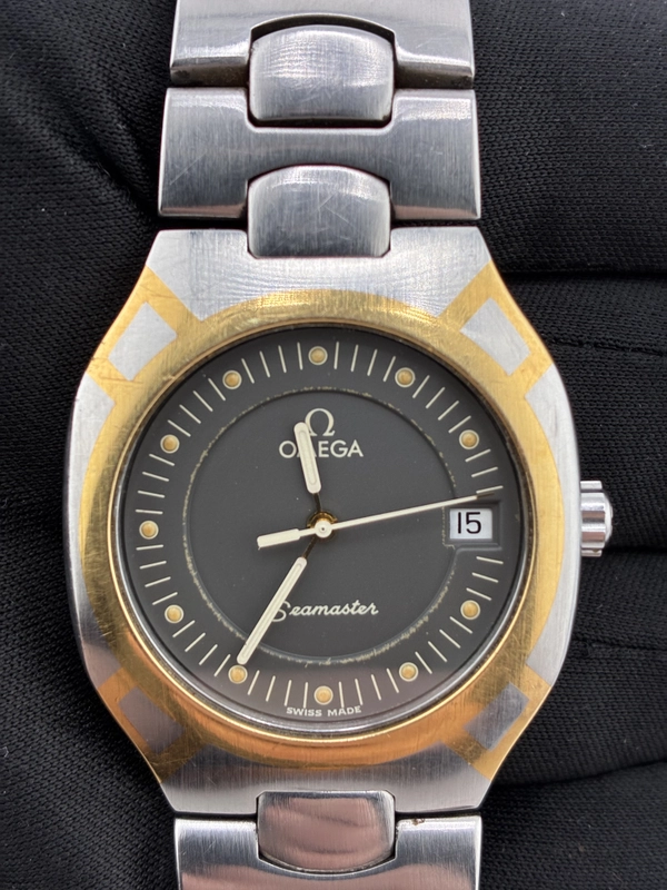 Omega Seamaster Polaris Grey Dial on Steel Bracelet Ref. 2510.4 view 2