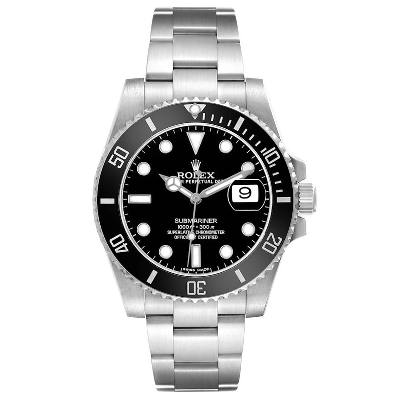 Rolex Submariner Black Dial on Oyster Ref. 116610LN Card 2017