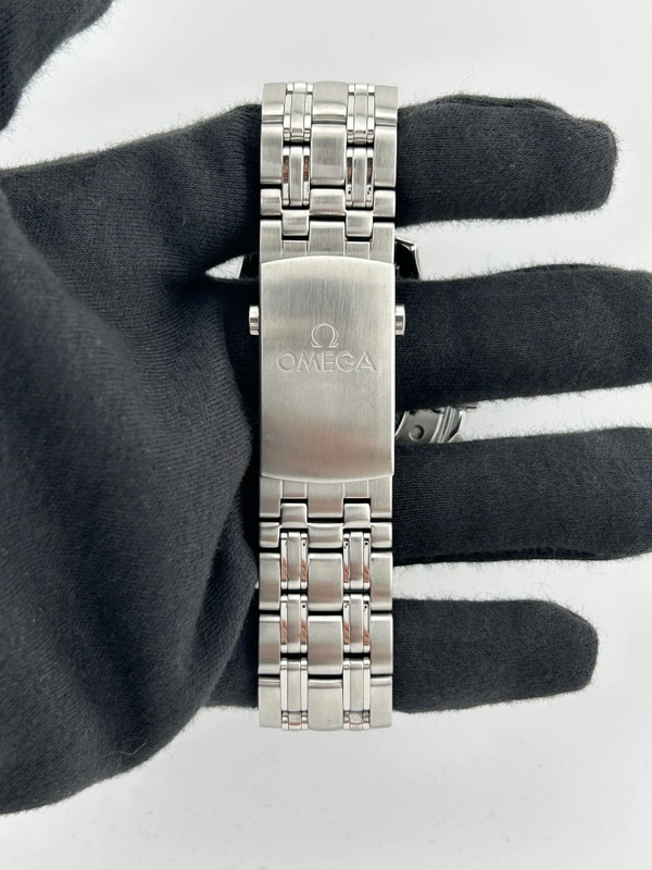 Omega Seamaster Black Arabic Numerals Dial on Stainless Steel Ref. 212.30.44.52.01.001 Complete 2019 view 5