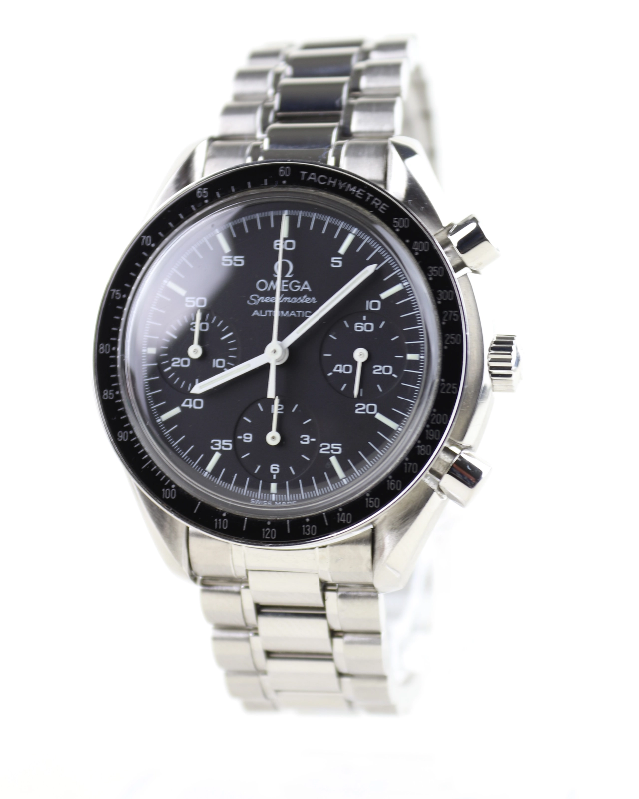 Omega Speedmaster Black Dial on Stainless Steel 351050 Complete — image 9