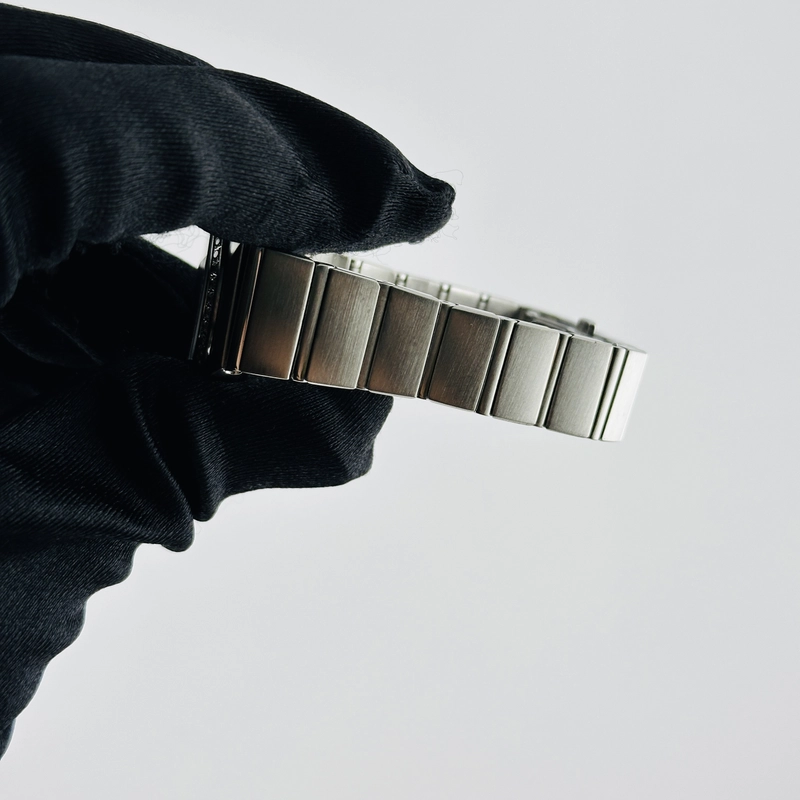 Omega Constellation Silver Diamond Factory Dial on Stainless Steel Bracelet Ref. 123.15.24.60.52.001 view 5