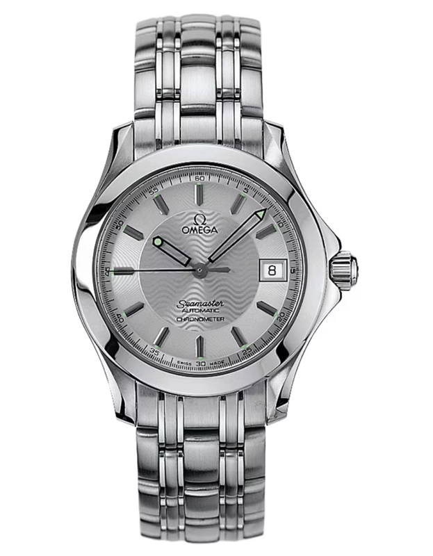 Omega Seamaster Silver Dial on Stainless Steel Bracelet Ref. 2501.31 Card 1996