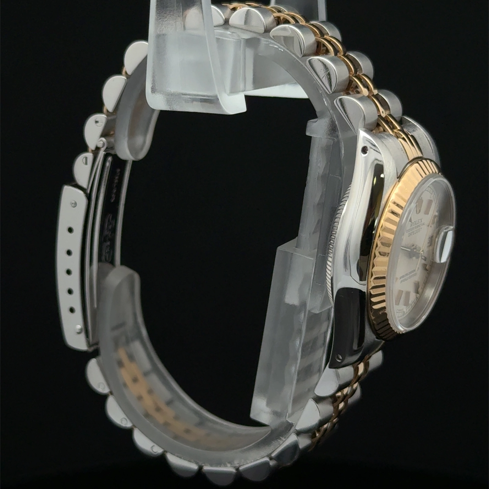 1991 Rolex Datejust Lady Silver Dial Jubilee Bracelet 69173 Stainless Steel & Yellow Gold — image 8