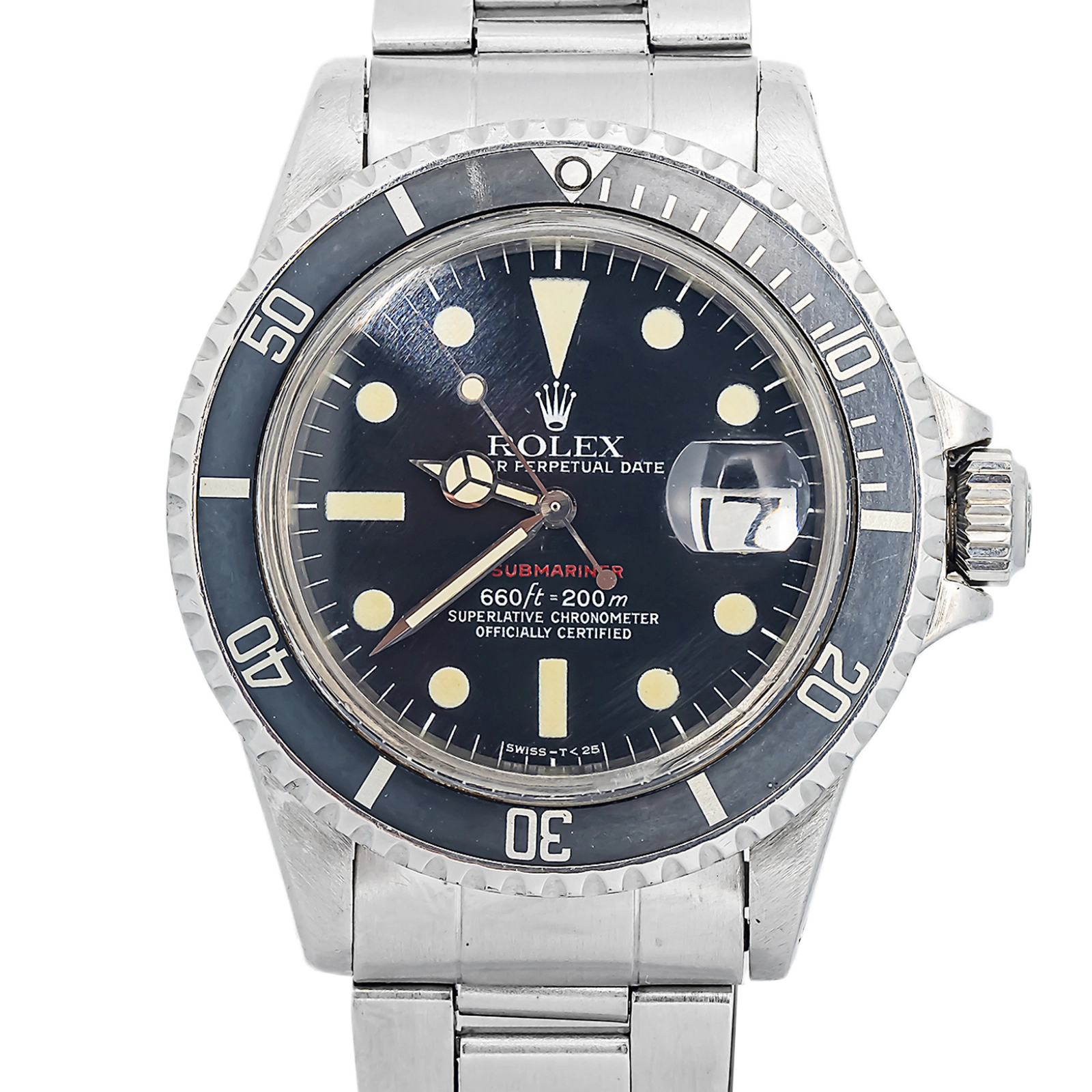 Rolex Submariner 1680 1976 Papers Oyster Stainless Steel Black Automatic 40mm — image 2