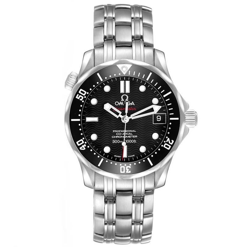 Omega Seamaster Diver 300M Black Dial on Stainless Steel Bracelet Ref. 212.30.36.20.01.001