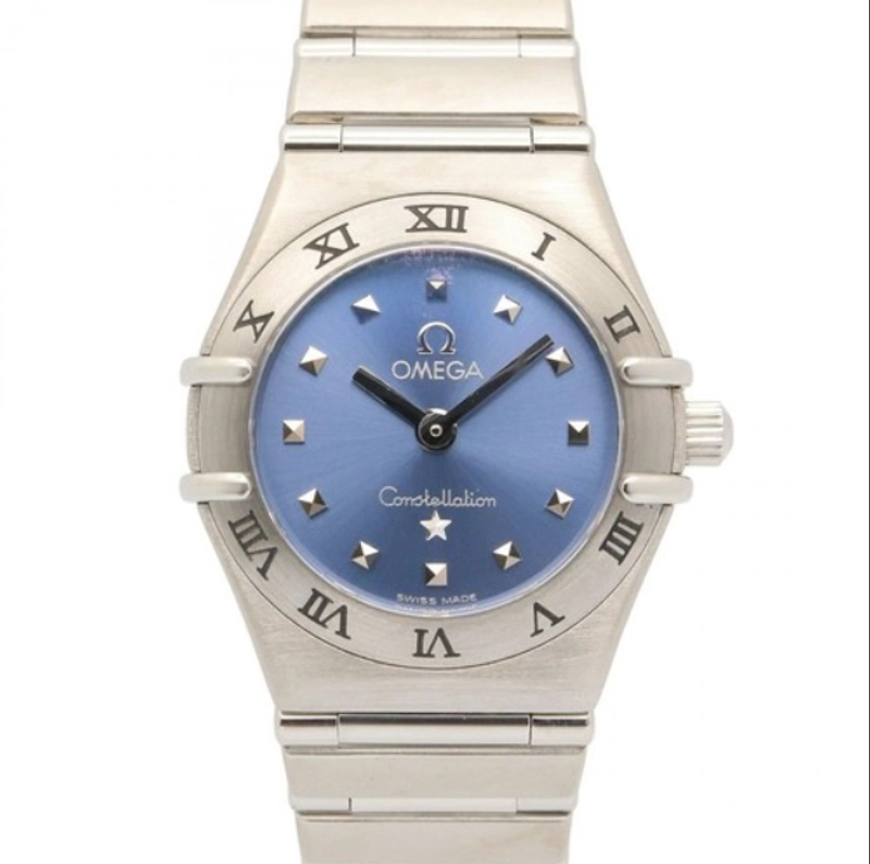 Omega Constellation Blue Dial on Stainless Steel Bracelet Ref. 1562.81