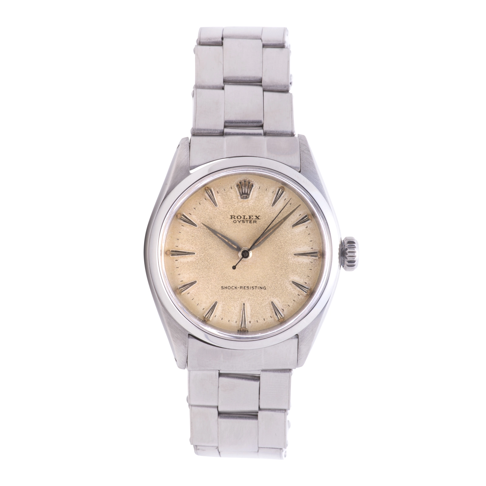 Rolex Oyster Perpetual 6480 Oyster Stainless Steel Off White Manual Winding 34mm — image 1