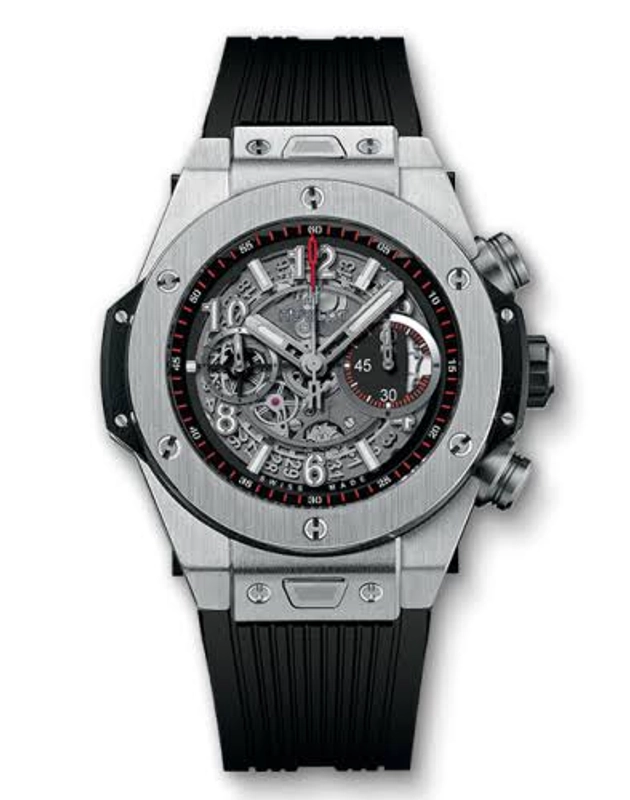 Hublot Big Bang Unico Skeleton Dial on Black / White Rubber Strap Ref. 411.NX.1170.RX Complete 2016