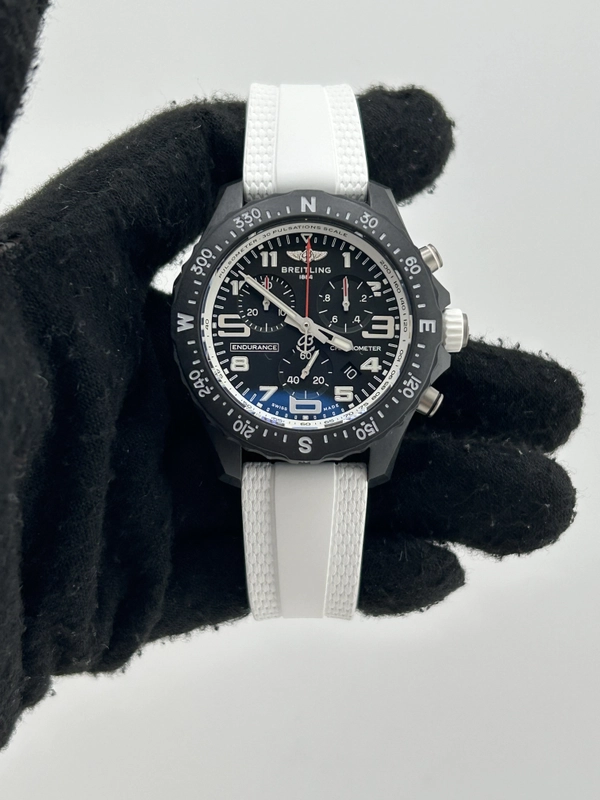 Breitling Endurance Pro Black Dial on Rubber Strap Ref. X83310A71B1S1 Complete 2026 view 2