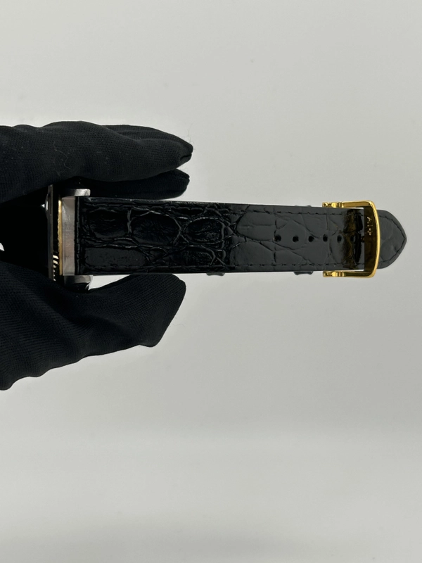 Rolex Datejust 36 Champagne Stick Dial on Generic Leather Strap Ref. 16233 1993 view 5