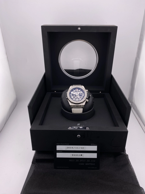 Hublot Big Bang Unico Black Skeleton Dial on Rubber Strap Ref. 411.NX.1170.RX.1104 Archives and Box 2019 view 7