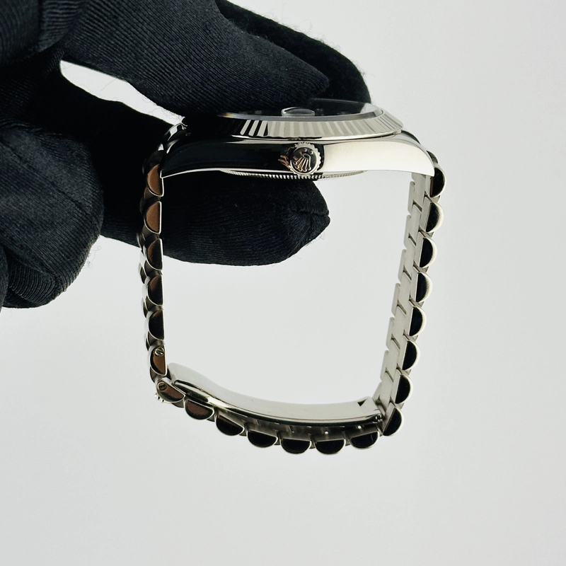 Rolex Day-Date Black Diamond Dial on President Ref. 218239 Card 2010 view 6
