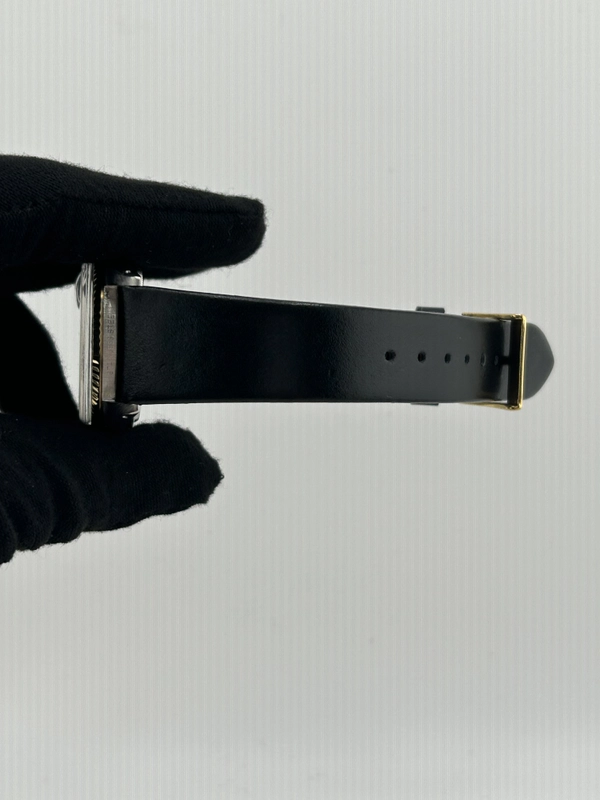 Rolex Datejust 36 Champagne Stick Dial on Generic Black Leather Strap Ref. 16013 1987 view 5