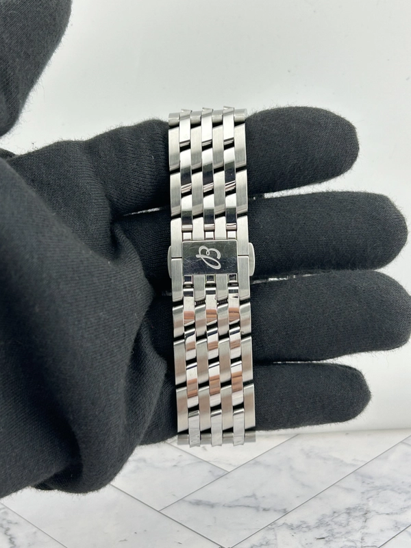 Breitling Navitimer B01 Chronograph Black Dial on Stainless Steel Bracelet Ref. AB0137211B1A1 Card 2024 view 4